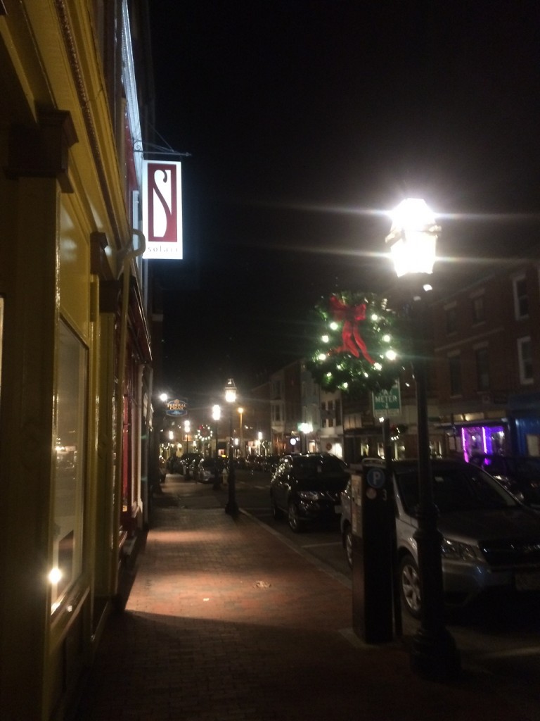 Portsmouth, New Hampshire at Night
